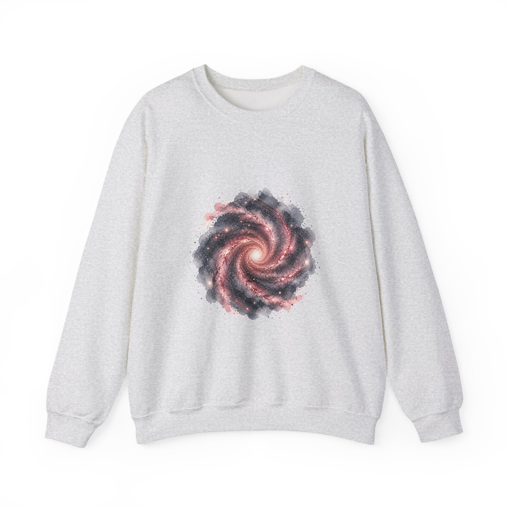 Matching Couple Sweatshirt - Galaxy & Supernova Matching Couple Premium Fleece Sweatshirt Watercolor Art His Hers Birthday Gift - Design A
