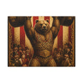 Strongman Bear Wall Art Canvas 16×20 Baroque Home Office Decor Maximalist Print
