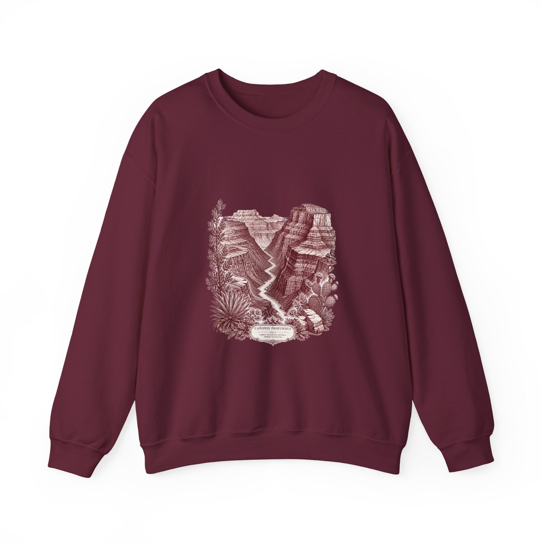 Matching Couple Sweatshirt - Lavender Fields & Canyon Matching Couple Crewneck Sweatshirt Vintage Art His Hers Wedding Gift - Design B
