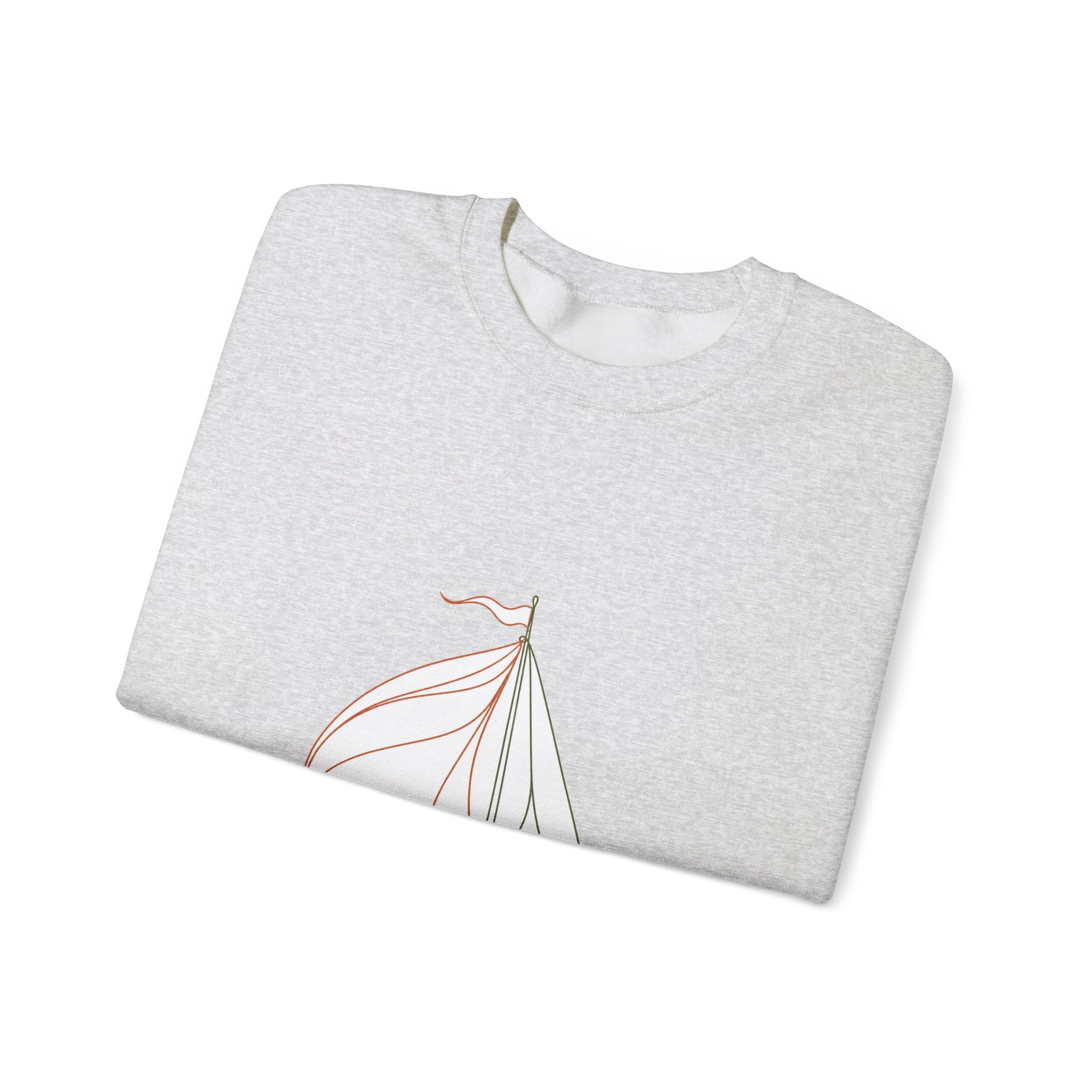 Matching Couple Sweatshirt - Anchor & Sail Matching Couple Crewneck Sweatshirt Minimalist Art His Hers Valentine Gift - Design B