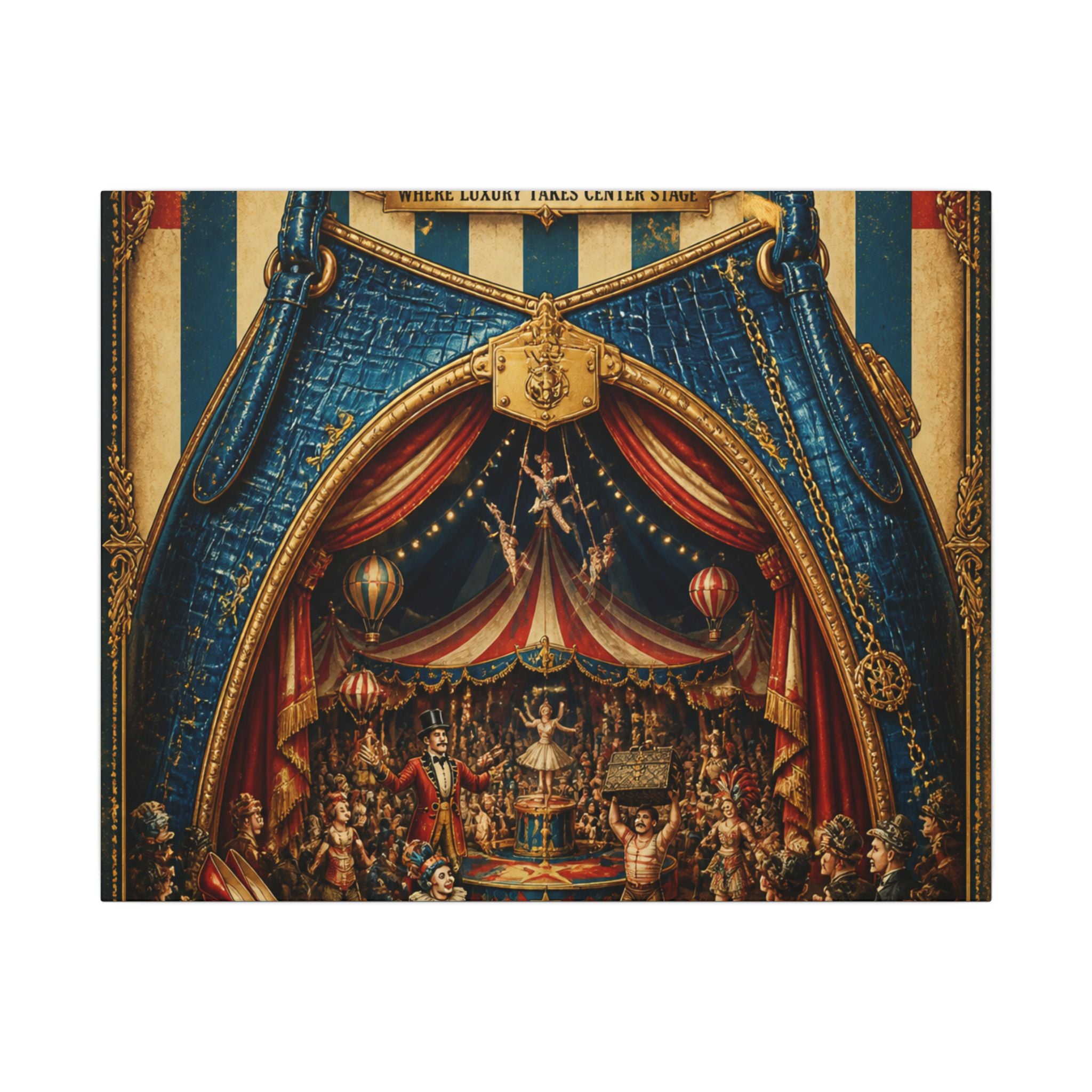 Handbag Big Top Wall Art Canvas 24×36 Baroque Studio Decor Maximalist Print