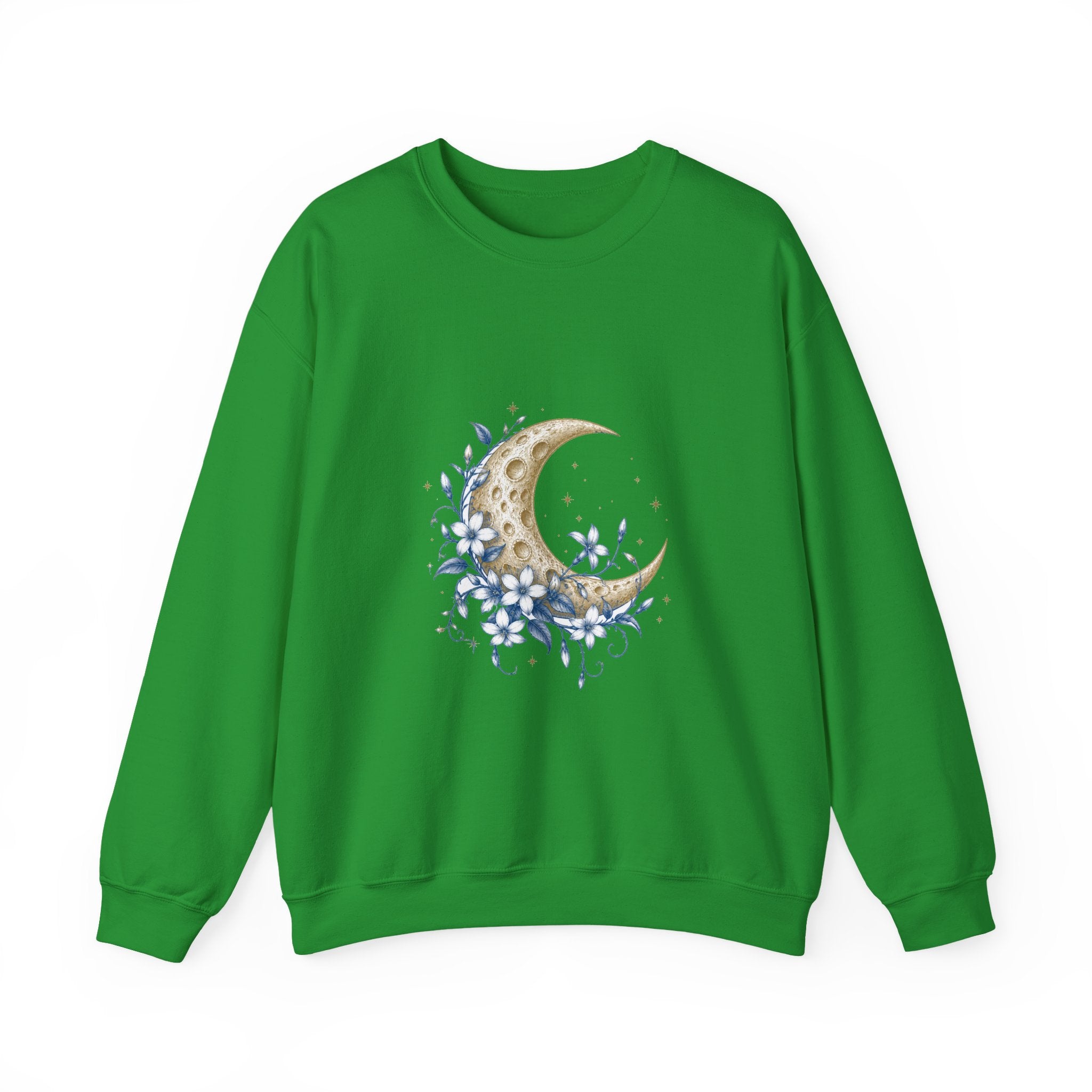 Matching Couple Sweatshirt - Sun & Moon Matching Couple Premium Fleece Sweatshirt Vintage Art His Hers Honeymoon Gift - Design A