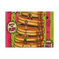 Pancake Stack Platform Wall Art Canvas 16×20 Pop Art Living Room Decor Maximalist Print