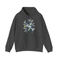 Matching Couple Sweatshirt - Olive Branch & Fig Matching Couple Hooded Sweatshirt Vintage Art His Hers Wedding Gift - Design A