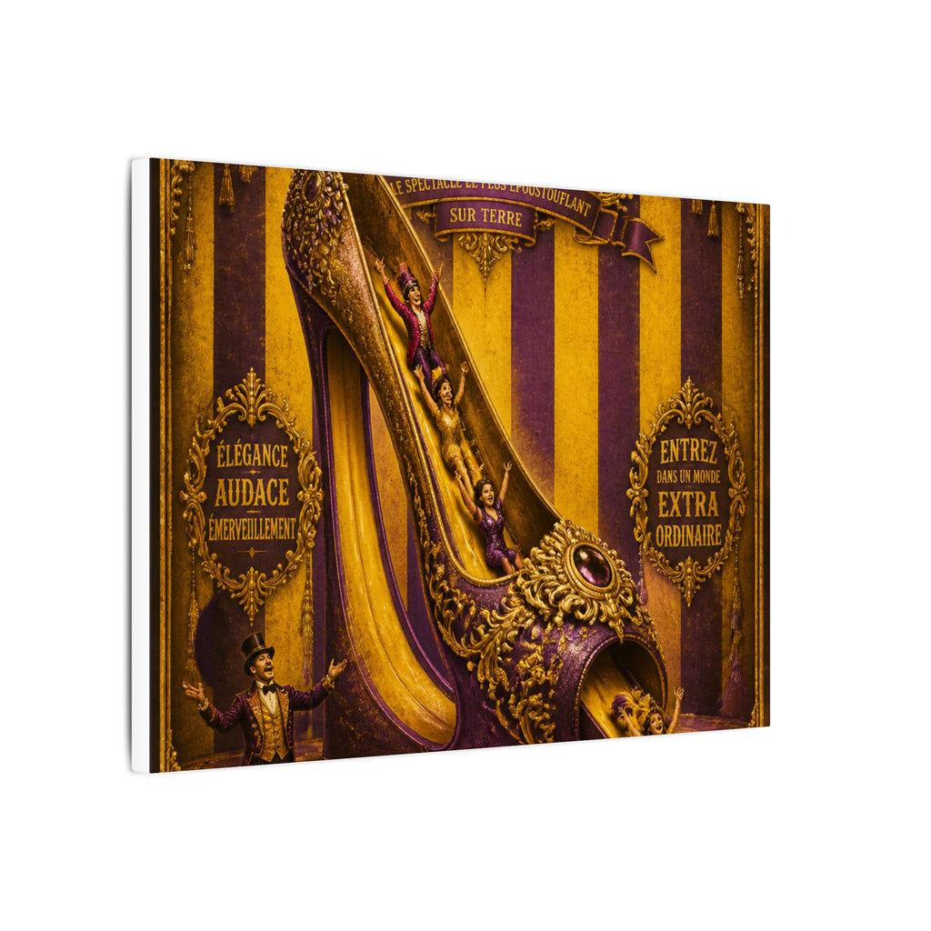 High Heel Slide Wall Art Canvas 16×20 Baroque Home Office Decor Maximalist Print