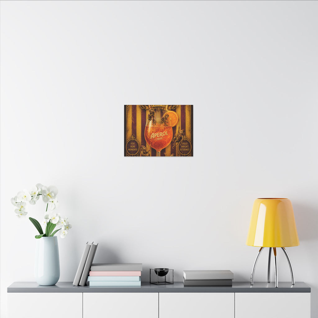 Aperol Spritz Monkeys Wall Art Canvas 24×36 Baroque Studio Decor Maximalist Print