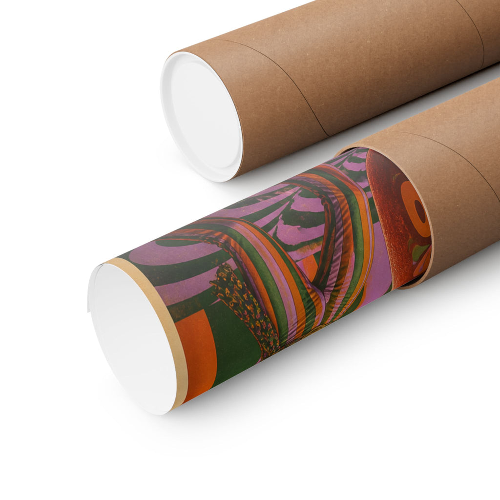 Daiquiri Fruit Juggler Wall Art Poster 18×24 Psychedelic Cafe Decor Maximalist Print
