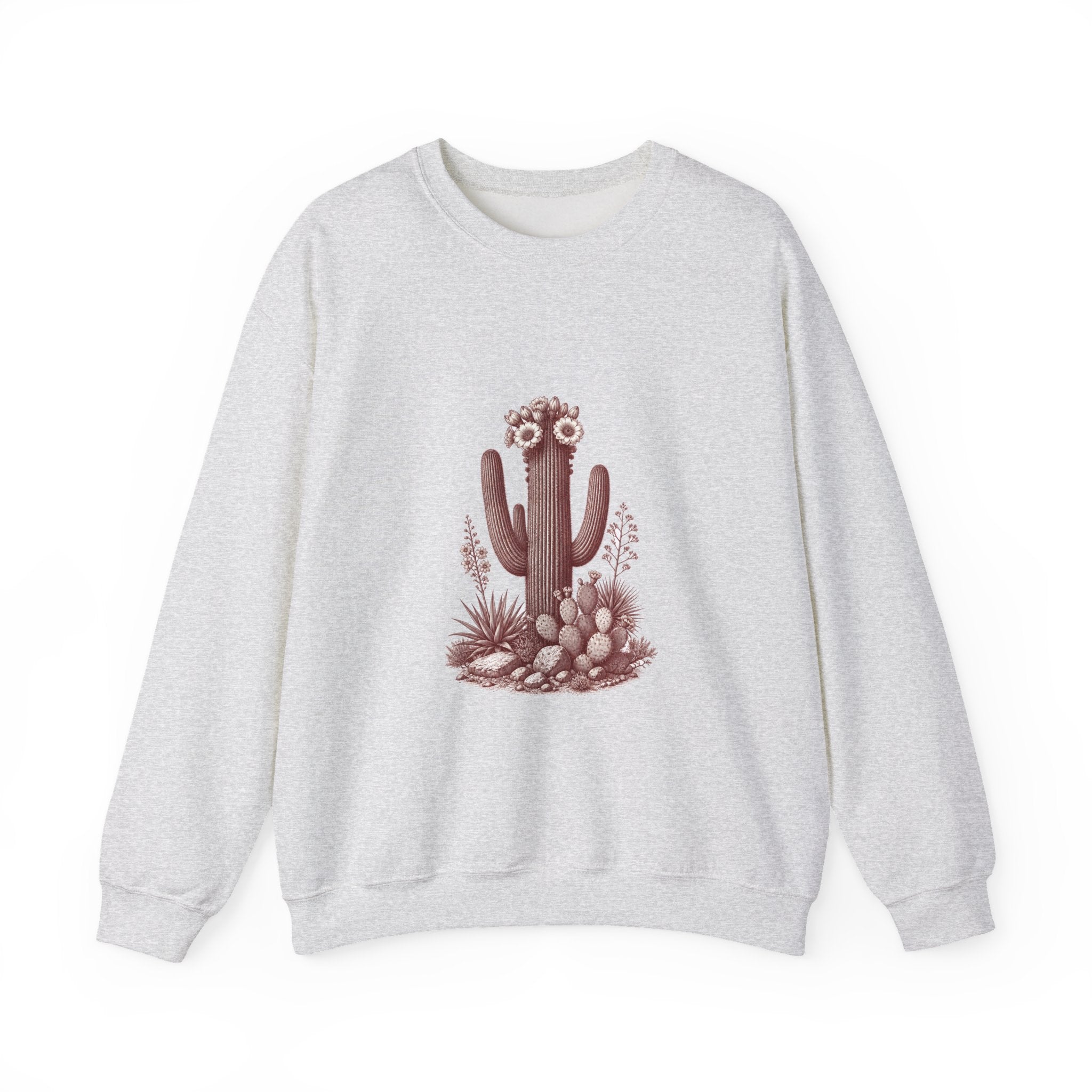 Matching Couple Sweatshirt - Desert & Rainforest Matching Couple Comfort Colors Crew Vintage Art His Hers Honeymoon Gift - Design A