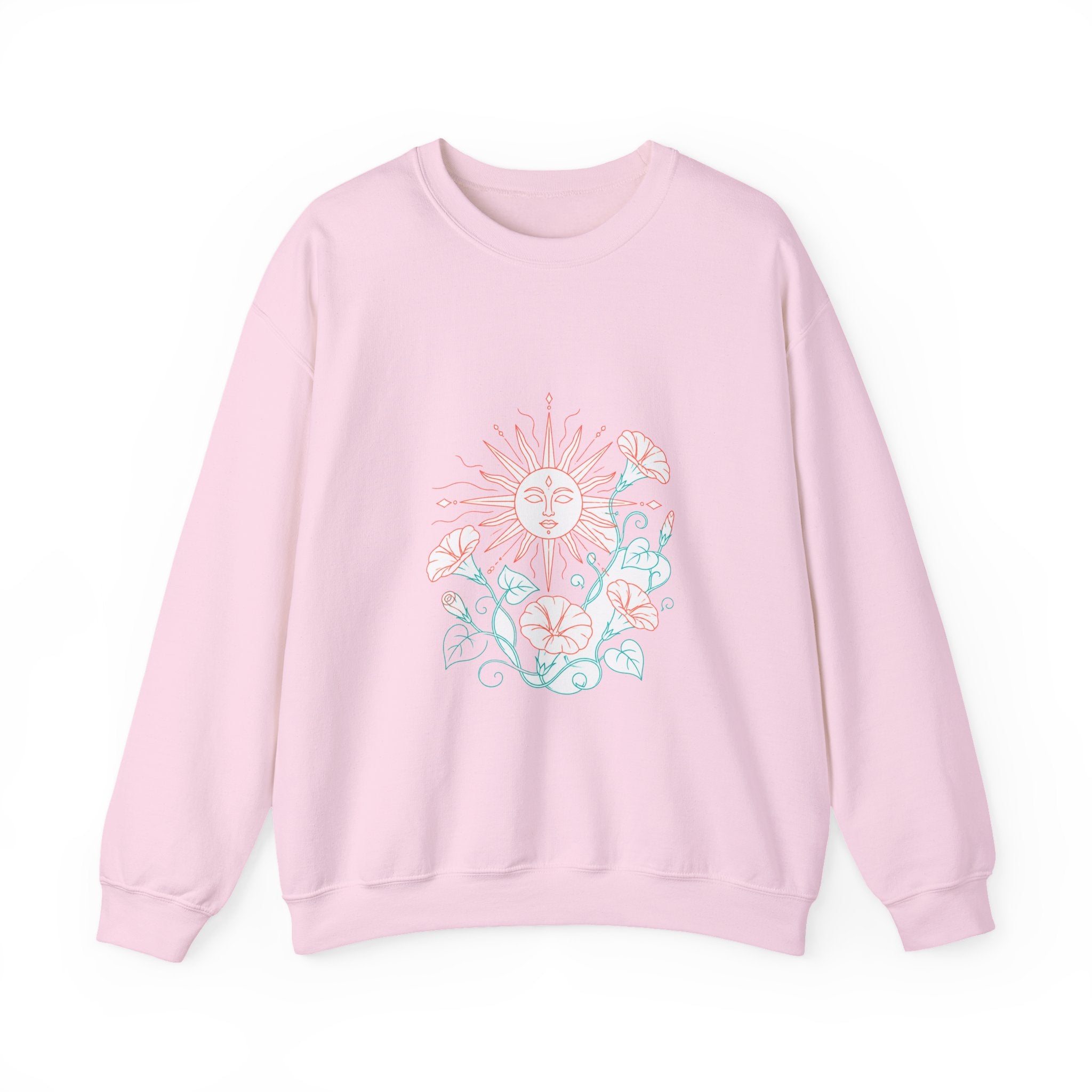 Matching Couple Sweatshirt - Sun & Moon Matching Couple Premium Fleece Sweatshirt Minimalist Art His Hers Christmas Gift - Design B