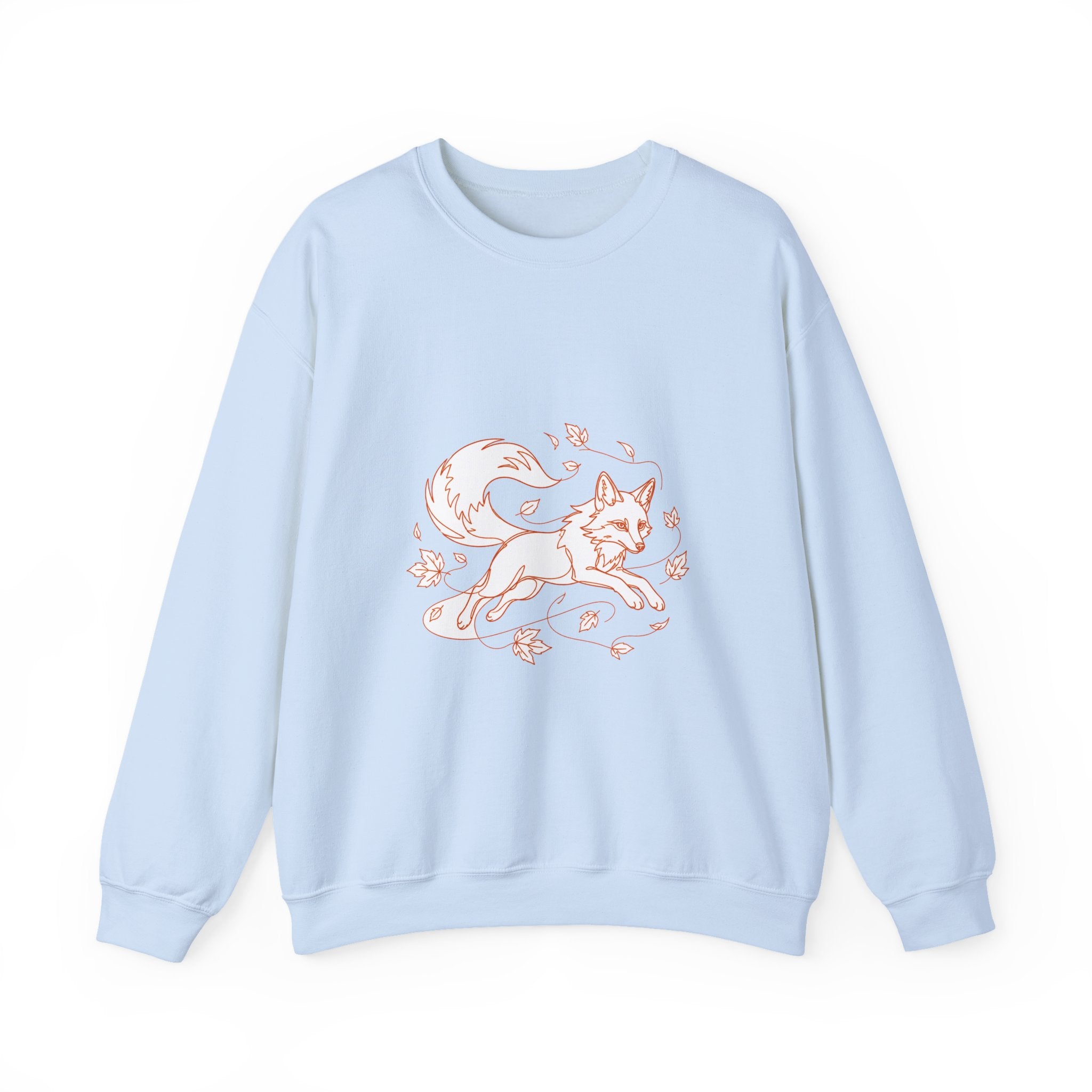 Matching Couple Sweatshirt - Fox & Rabbit Matching Couple Comfort Colors Crew Minimalist Art His Hers Christmas Gift - Design A