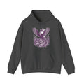 Matching Couple Sweatshirt - Dragon & Phoenix Matching Couple Hooded Sweatshirt Vintage Art His Hers Wedding Gift - Design B