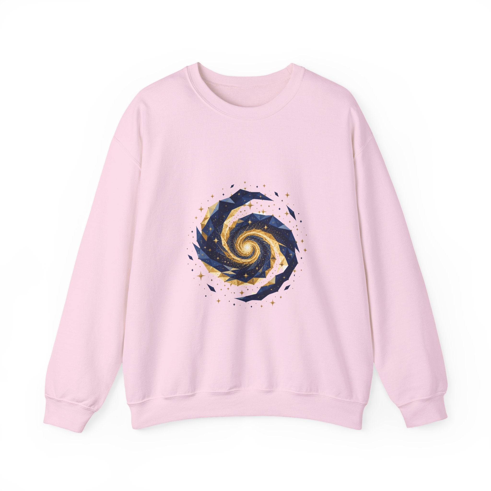 Matching Couple Sweatshirt - Galaxy & Supernova Matching Couple Comfort Colors Crew Geometric Art His Hers Love Gift - Design A
