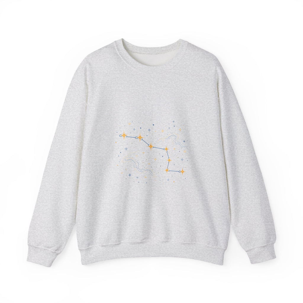 Matching Couple Sweatshirt - Big & Little Dipper Matching Couple Crewneck Sweatshirt Minimalist Art His Hers Valentine Gift - Design A