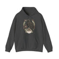 Matching Couple Sweatshirt - Huginn & Muninn Matching Couple Hooded Sweatshirt Hand-Drawn Art His Hers Best Friend Gift - Design A