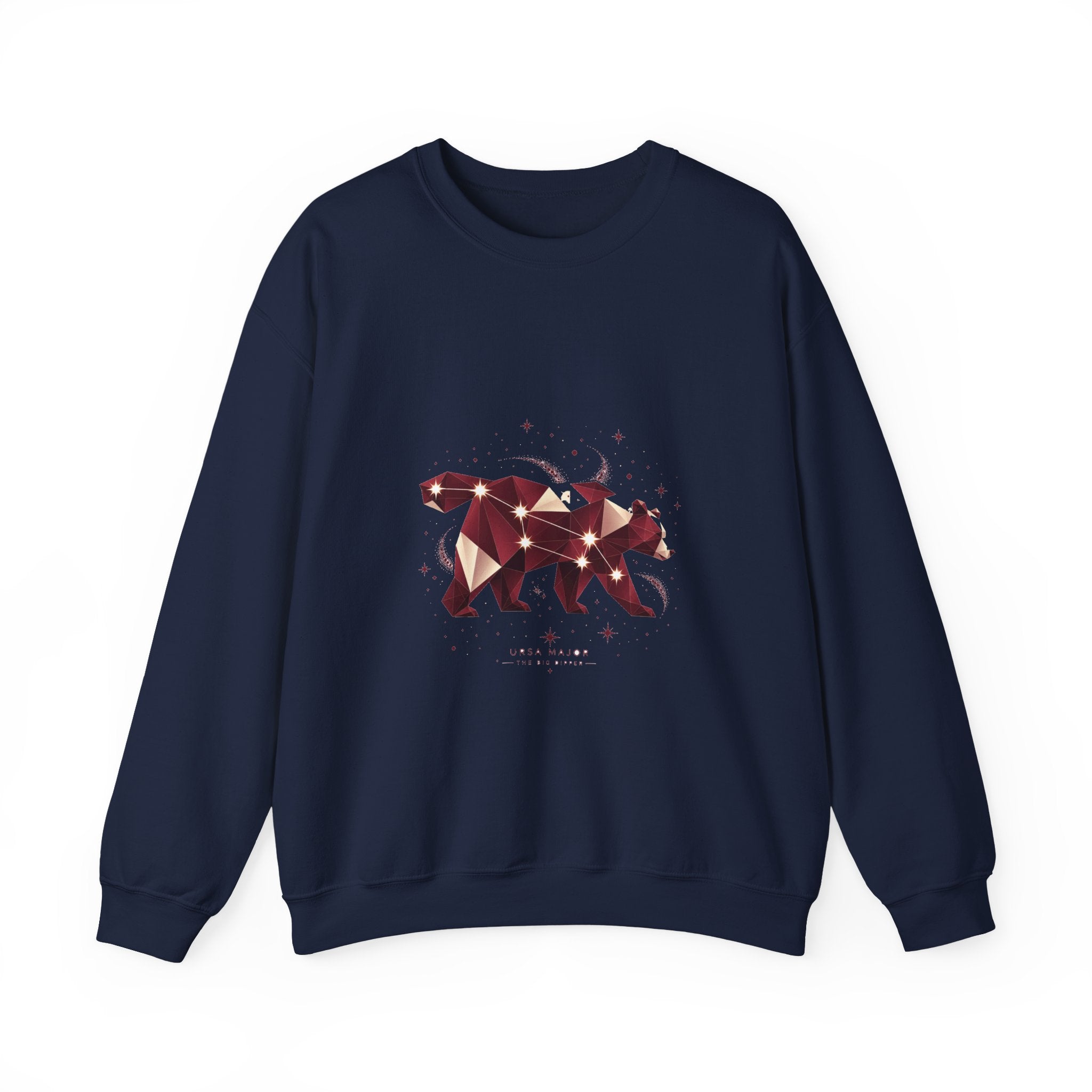 Matching Couple Sweatshirt - Big & Little Dipper Matching Couple Comfort Colors Crew Geometric Art His Hers Love Gift - Design A