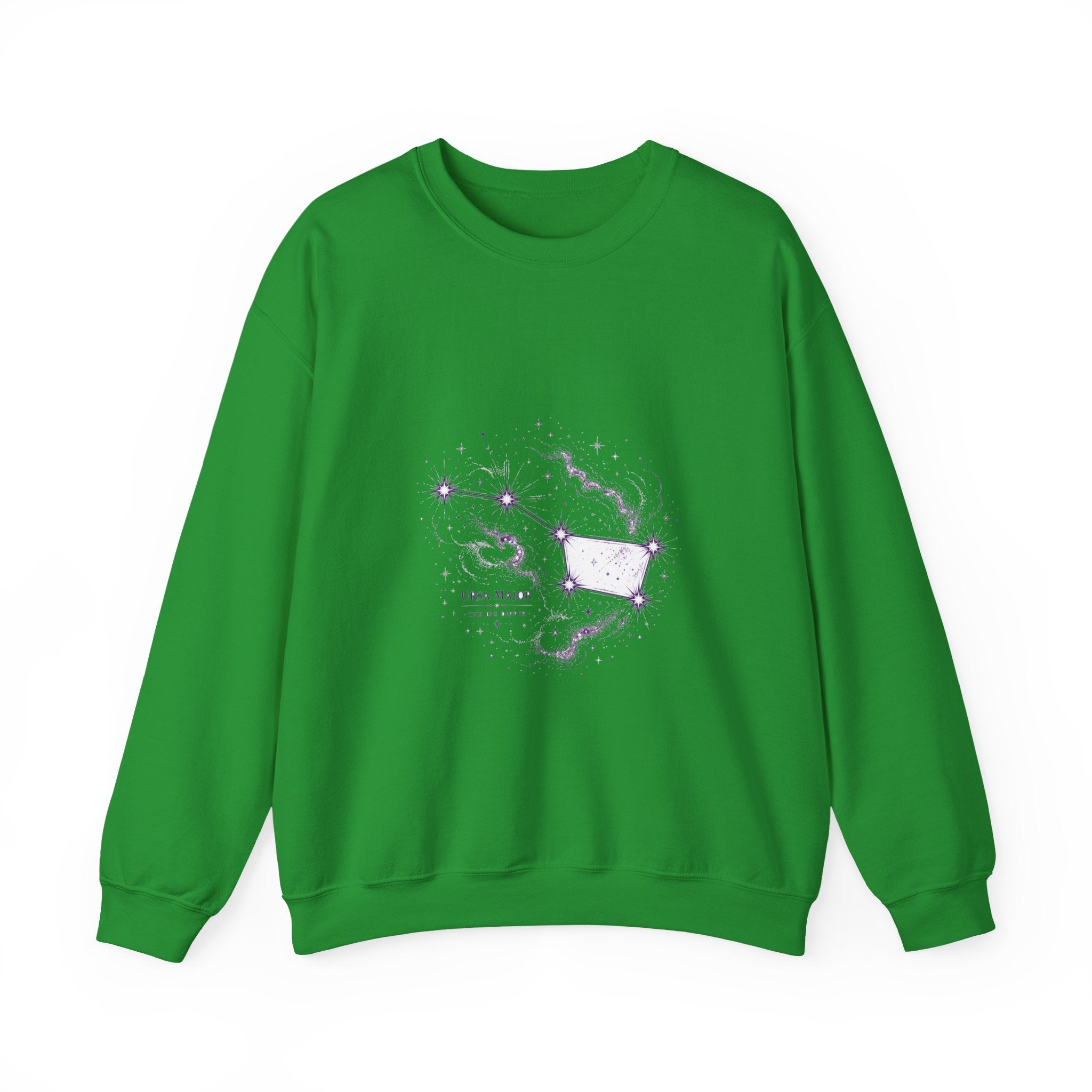 Matching Couple Sweatshirt - Big & Little Dipper Matching Couple Comfort Colors Crew Hand-Drawn Art His Hers Anniversary Gift - Design A