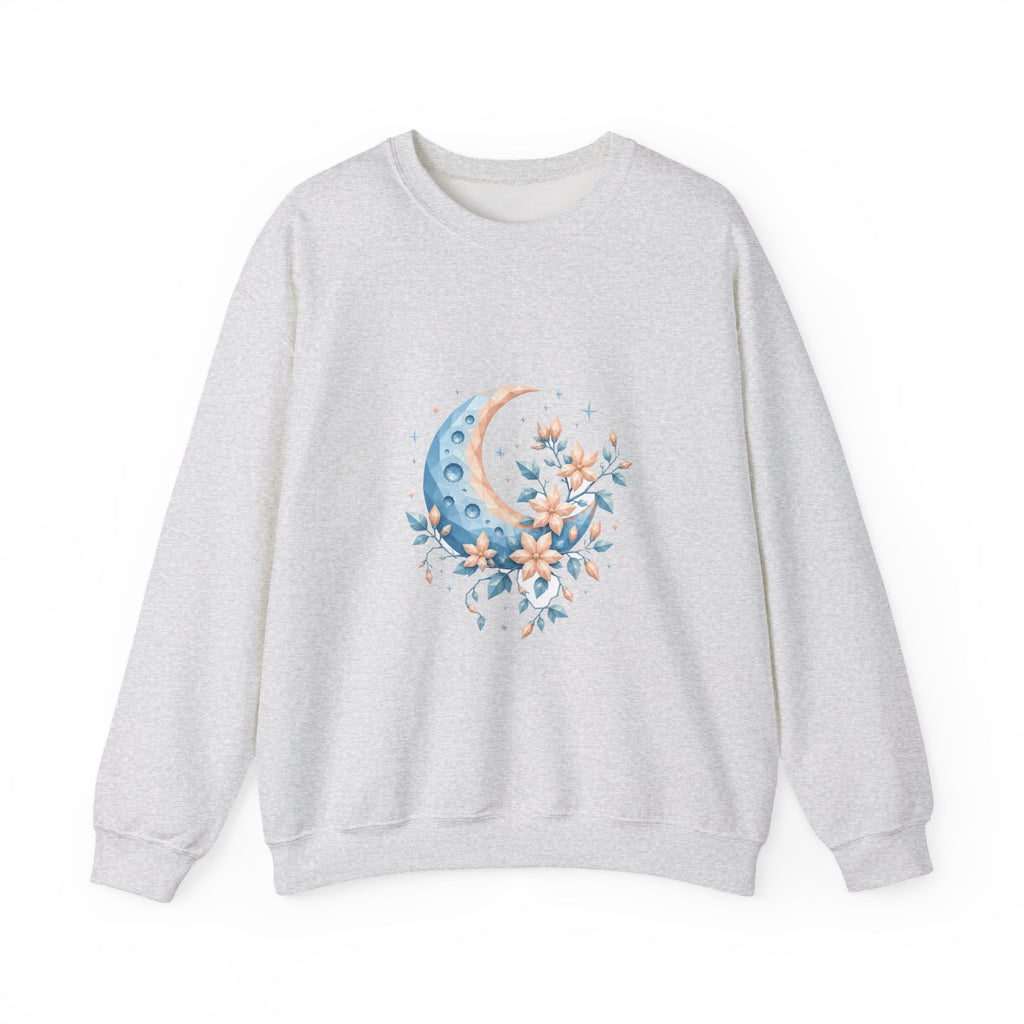 Matching Couple Sweatshirt - Sun & Moon Matching Couple Premium Fleece Sweatshirt Geometric Art His Hers Love Gift - Design A