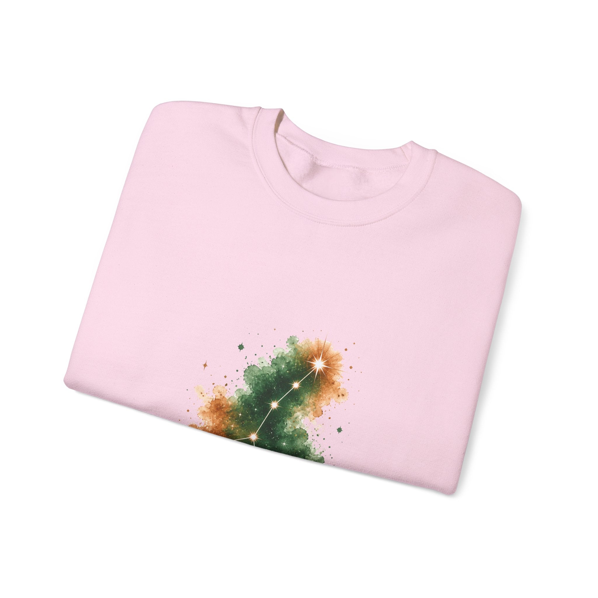 Matching Couple Sweatshirt - Big & Little Dipper Matching Couple Crewneck Sweatshirt Watercolor Art His Hers Engagement Gift - Design B