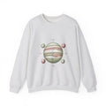 Matching Couple Sweatshirt - Saturn & Jupiter Matching Couple Premium Fleece Sweatshirt Vintage Art His Hers Honeymoon Gift - Design B