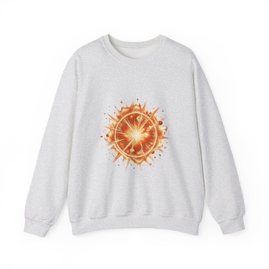 Matching Couple Sweatshirt - Galaxy & Supernova Matching Couple Crewneck Sweatshirt Hand-Drawn Art His Hers Best Friend Gift - Design B