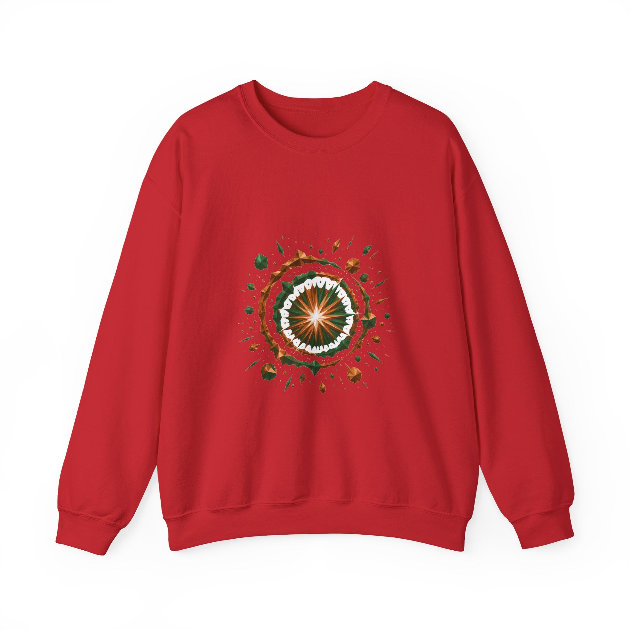 Matching Couple Sweatshirt - Galaxy & Supernova Matching Couple Crewneck Sweatshirt Geometric Art His Hers Couple Gift - Design B