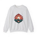 Matching Couple Sweatshirt - Sunrise & Sunset Matching Couple Premium Fleece Sweatshirt Geometric Art His Hers Love Gift - Design B