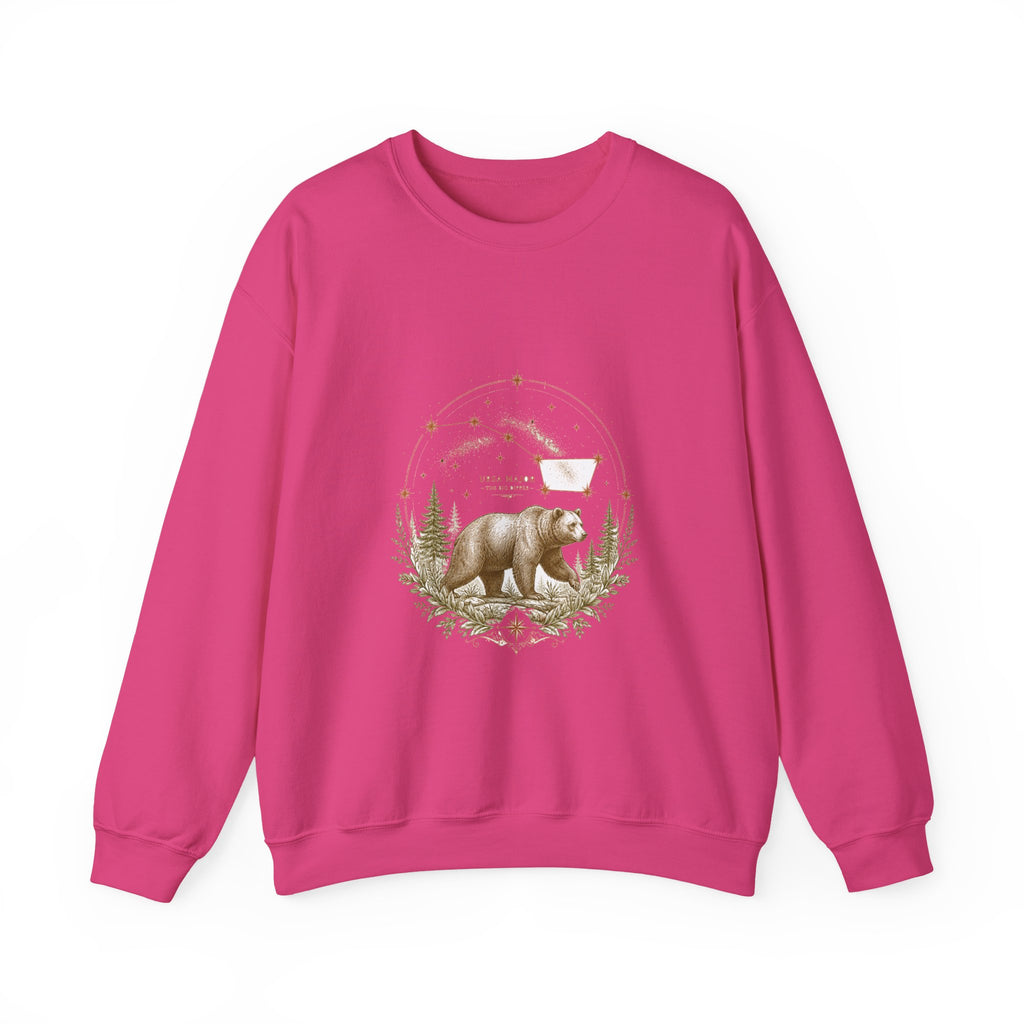 Matching Couple Sweatshirt - Big & Little Dipper Matching Couple Crewneck Sweatshirt Vintage Art His Hers Wedding Gift - Design A