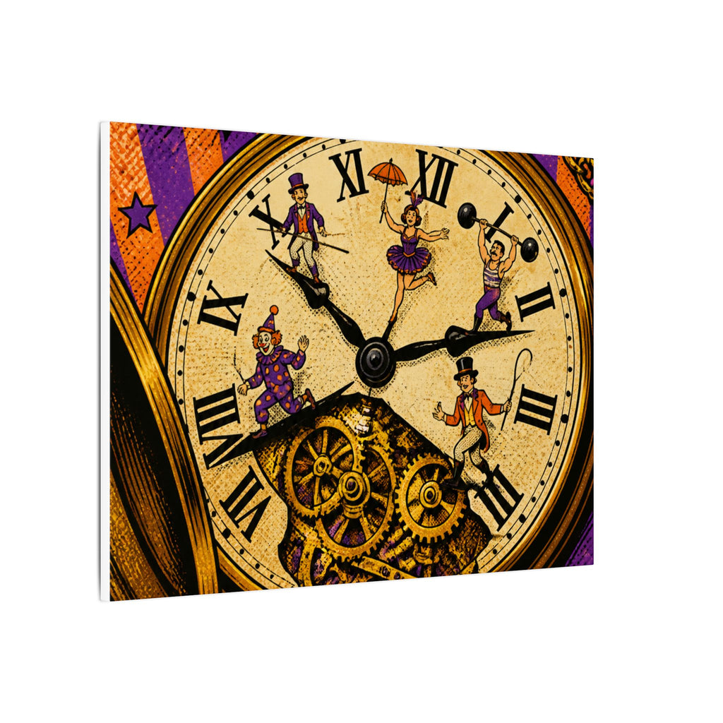 Pocket Watch Performers Wall Art Canvas 16×20 Pop Art Living Room Decor Maximalist Print