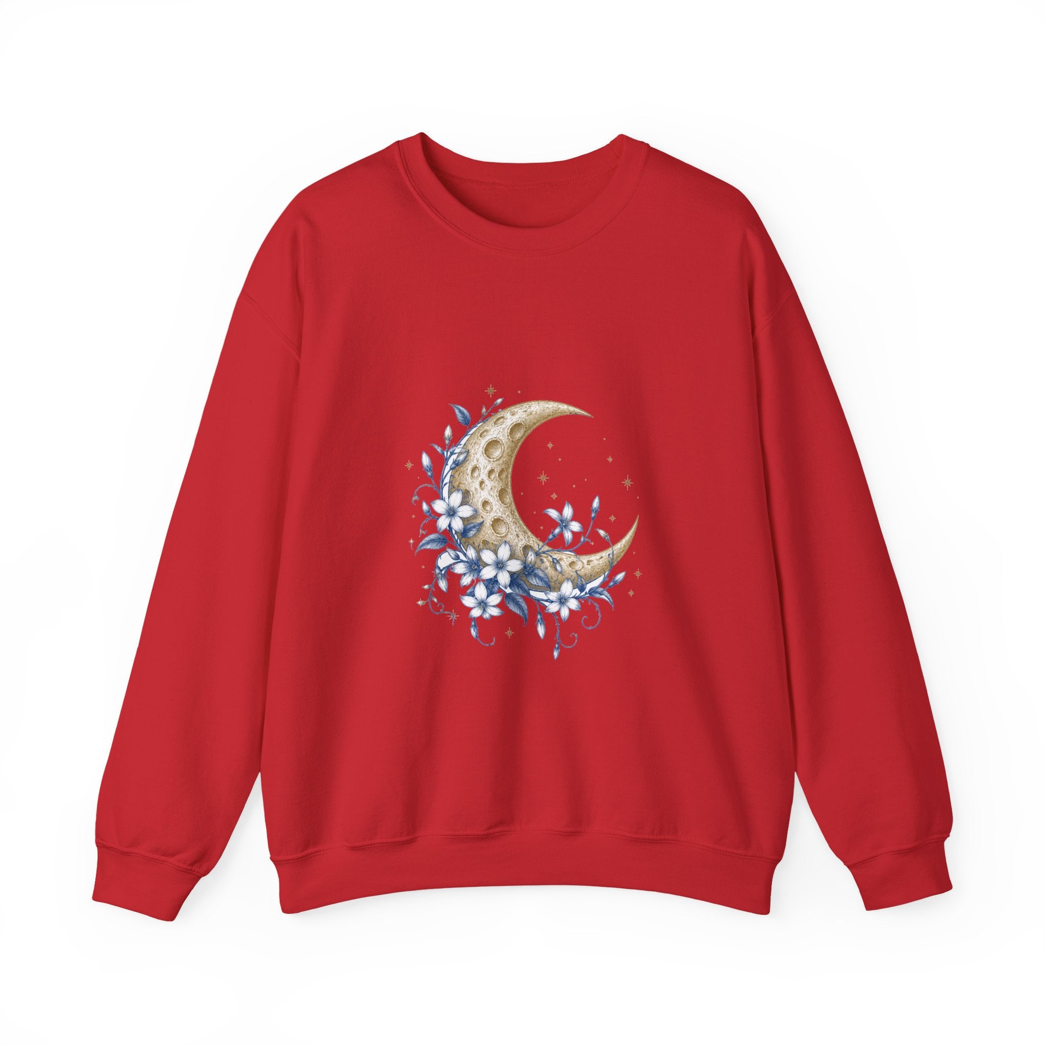 Matching Couple Sweatshirt - Sun & Moon Matching Couple Premium Fleece Sweatshirt Vintage Art His Hers Honeymoon Gift - Design A