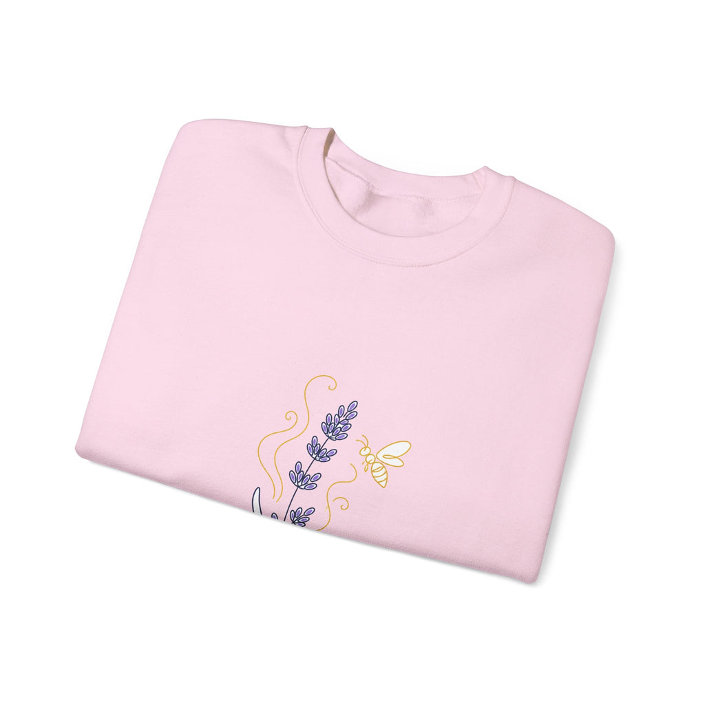 Matching Couple Sweatshirt - Lavender & Thistle Matching Couple Comfort Colors Crew Minimalist Art His Hers Christmas Gift - Design A