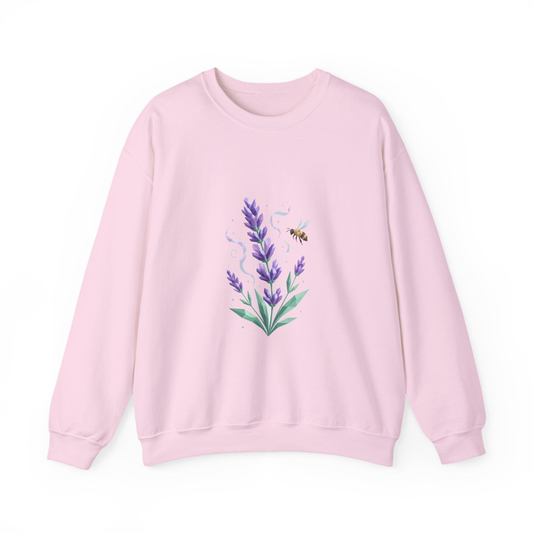 Matching Couple Sweatshirt - Lavender & Thistle Matching Couple Premium Fleece Sweatshirt Geometric Art His Hers Love Gift - Design A