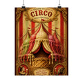 Ice Cream Cone Circus Tent Wall Art Poster 24×36 Baroque Studio Decor Maximalist Print