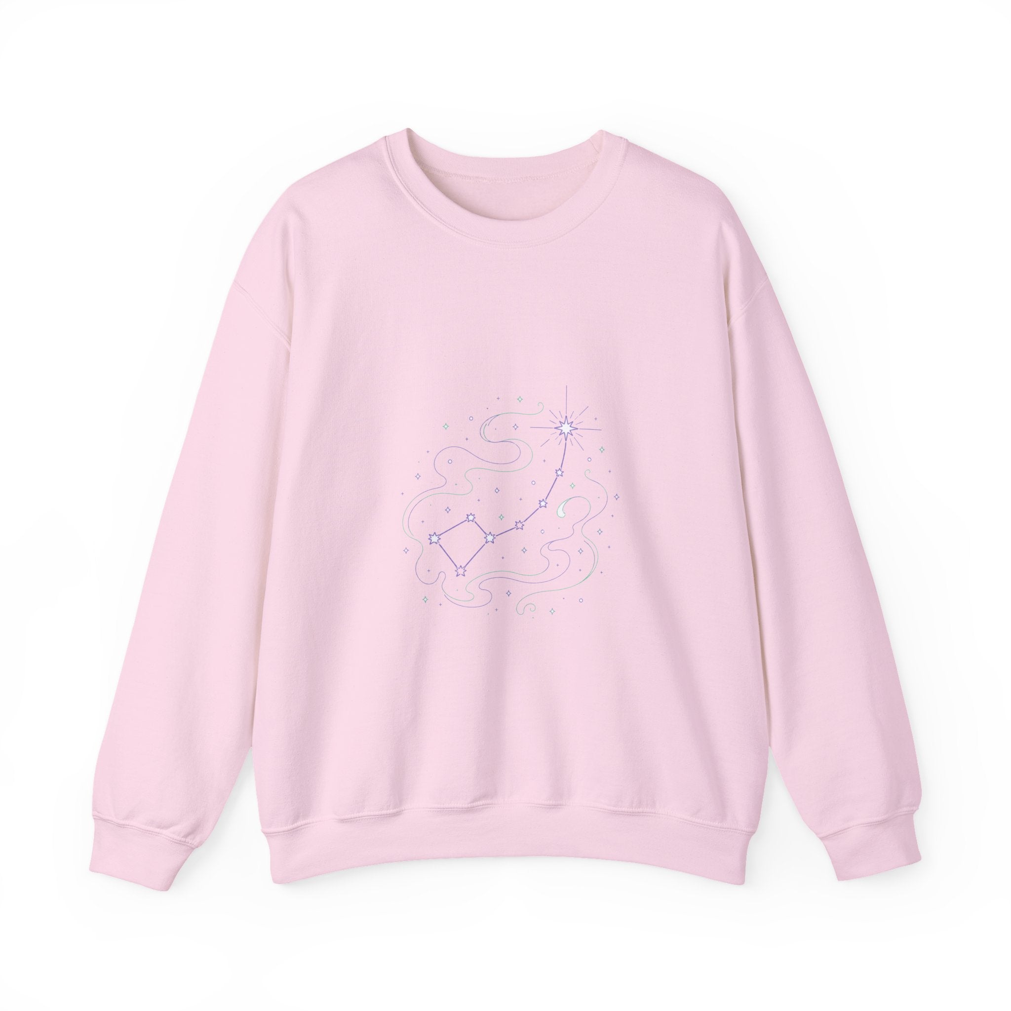 Matching Couple Sweatshirt - Big & Little Dipper Matching Couple Premium Fleece Sweatshirt Minimalist Art His Hers Christmas Gift - Design B