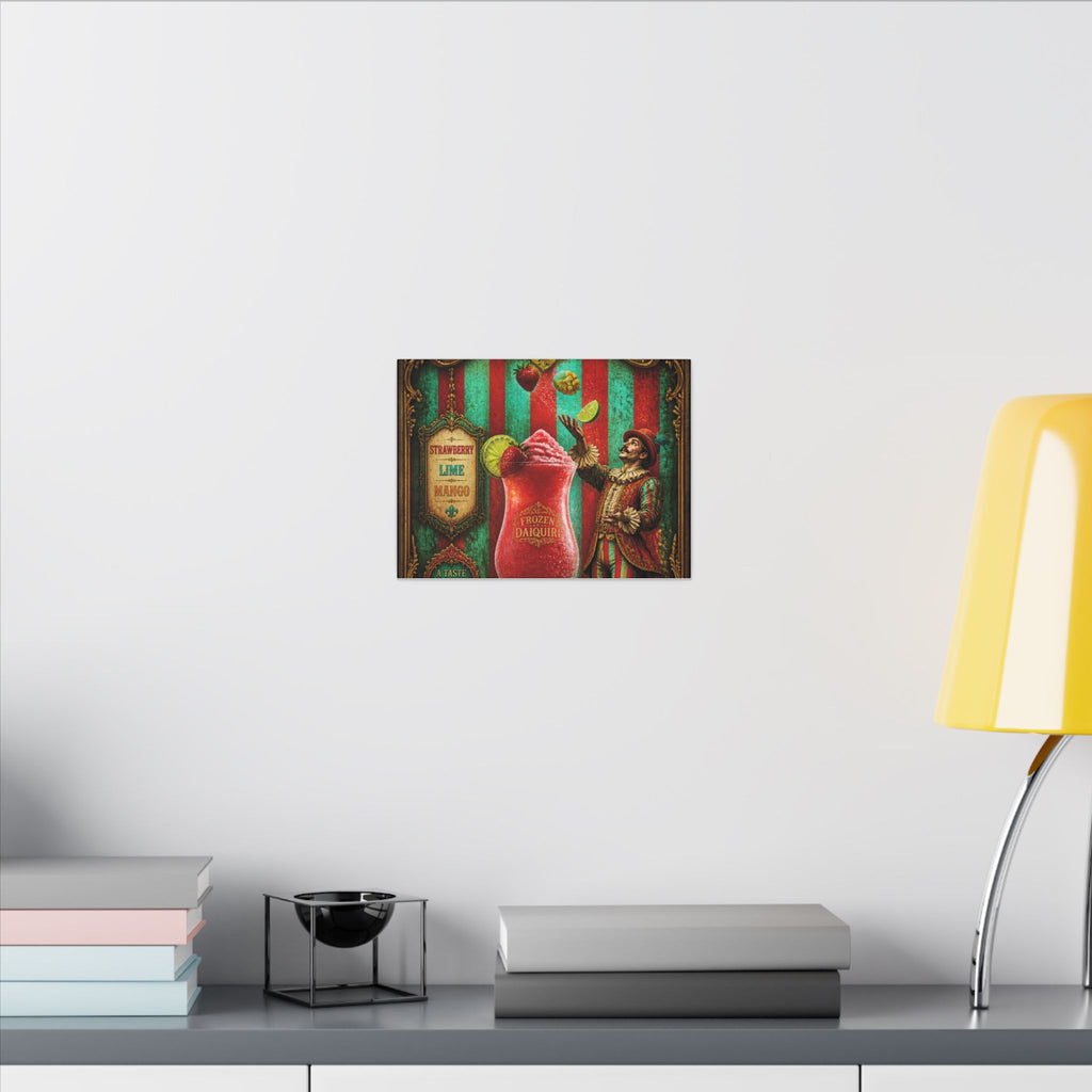 Daiquiri Fruit Juggler Wall Art Canvas 16×20 Baroque Home Office Decor Maximalist Print