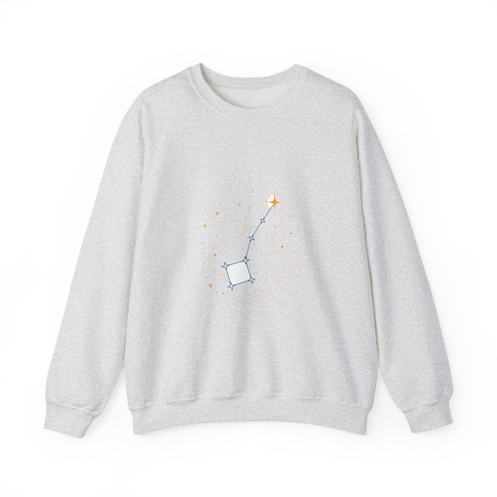 Matching Couple Sweatshirt - Big & Little Dipper Matching Couple Crewneck Sweatshirt Minimalist Art His Hers Valentine Gift - Design B
