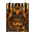 Handbag Big Top Wall Art Poster 24×36 Art Deco Bar Area Decor Maximalist Print