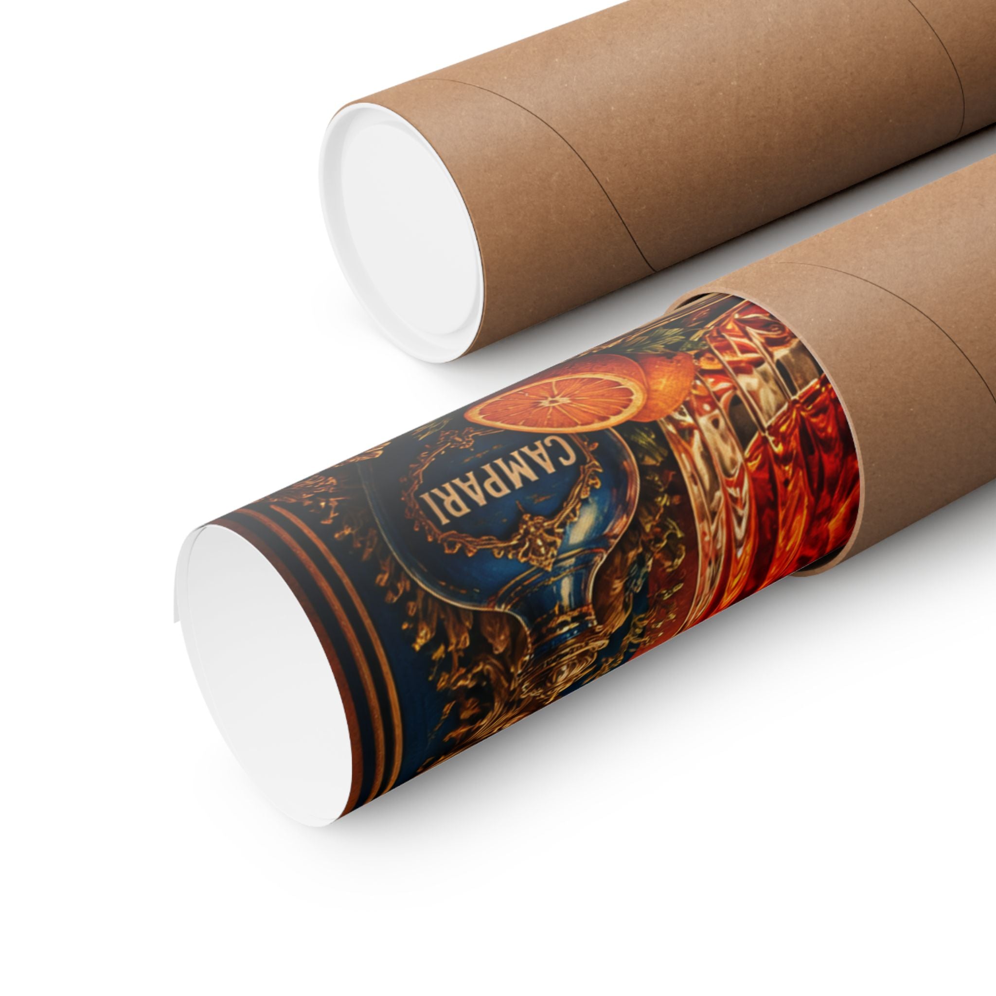 Negroni Trapeze Act Wall Art Poster 24×36 Baroque Studio Decor Maximalist Print