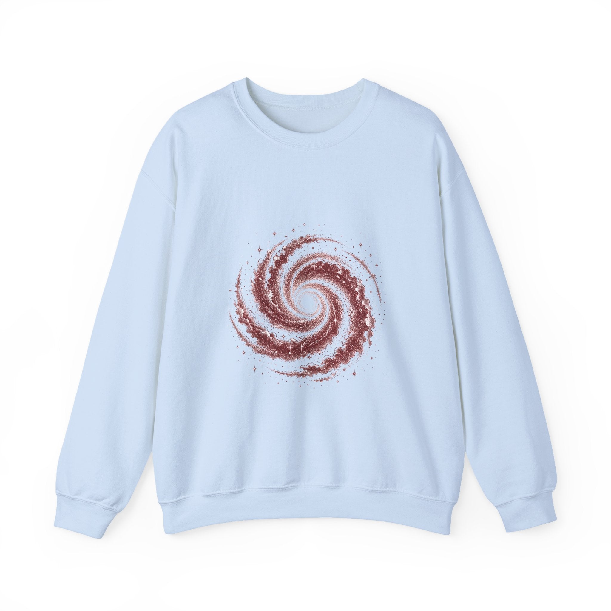 Matching Couple Sweatshirt - Galaxy & Supernova Matching Couple Comfort Colors Crew Hand-Drawn Art His Hers Anniversary Gift - Design A