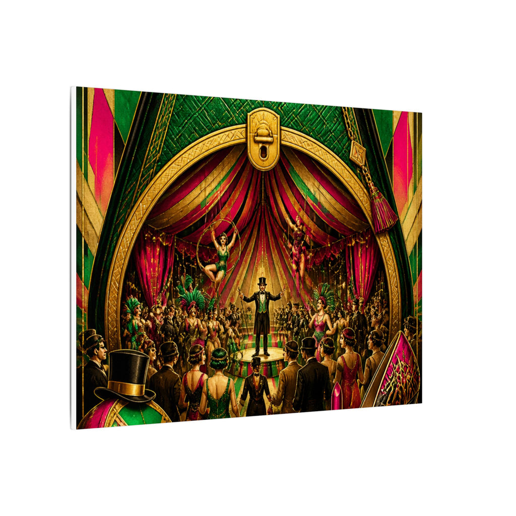 Handbag Big Top Wall Art Canvas 24×36 Art Deco Bar Area Decor Maximalist Print