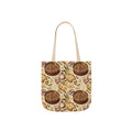 Anchovies & Capers Canvas Tote Bag Mediterranean Kitchen Botanical Design Italian Cottagecore Gift