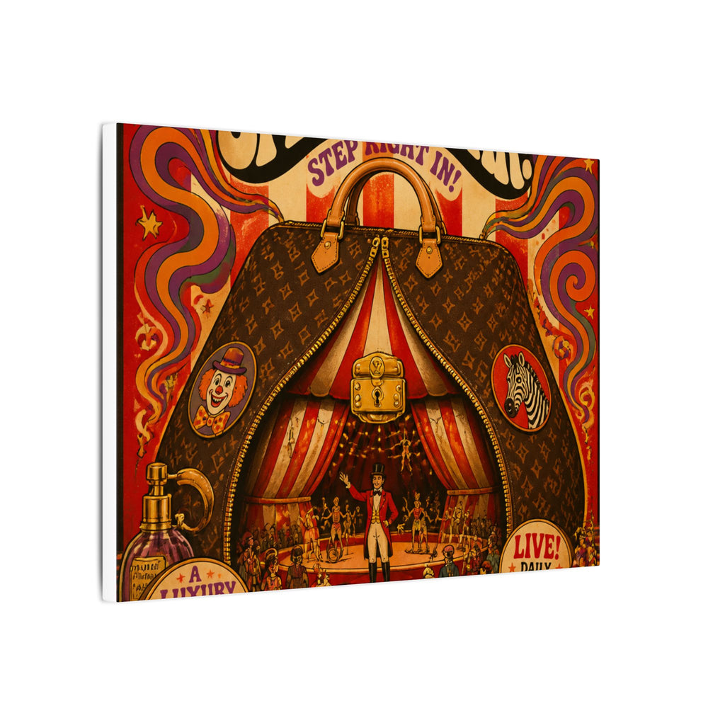 Handbag Big Top Wall Art Canvas 24×36 Psychedelic Dining Room Decor Maximalist Print