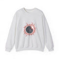 Matching Couple Sweatshirt - Solar & Lunar Eclipse Matching Couple Comfort Colors Crew Hand-Drawn Art His Hers Anniversary Gift - Design A