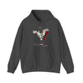 Matching Couple Sweatshirt - Tiger & Crane Matching Couple Hooded Sweatshirt Geometric Art His Hers Couple Gift - Design B