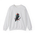 Matching Couple Sweatshirt - Raven & Swan Matching Couple Crewneck Sweatshirt Geometric Art His Hers Couple Gift - Design A