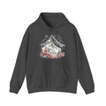Matching Couple Sweatshirt - Mountain & Ocean Matching Couple Hooded Sweatshirt Hand-Drawn Art His Hers Best Friend Gift - Design A