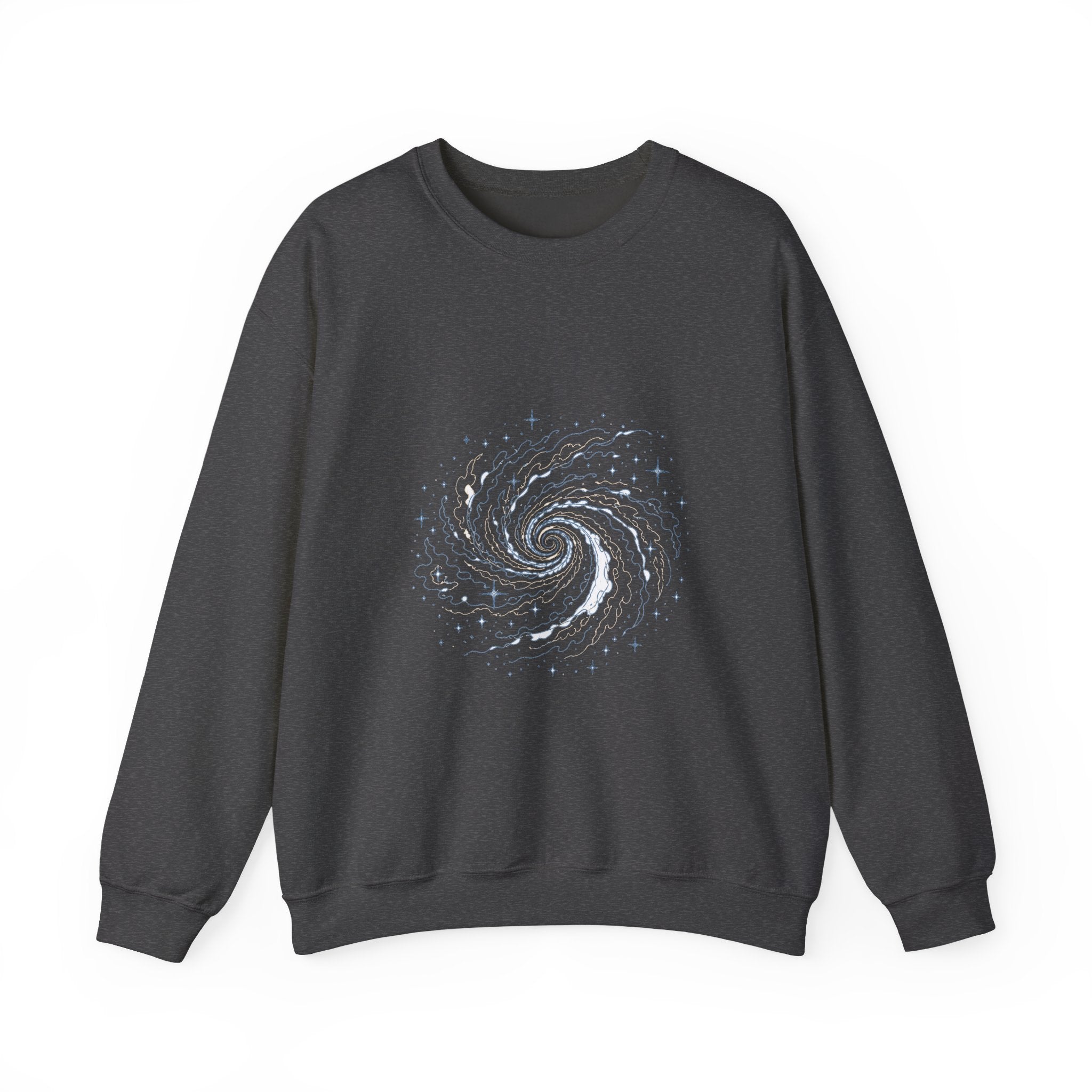 Matching Couple Sweatshirt - Galaxy & Supernova Matching Couple Premium Fleece Sweatshirt Minimalist Art His Hers Christmas Gift - Design A