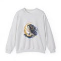 Matching Couple Sweatshirt - Helios & Selene Matching Couple Comfort Colors Crew Watercolor Art His Hers Birthday Gift - Design B