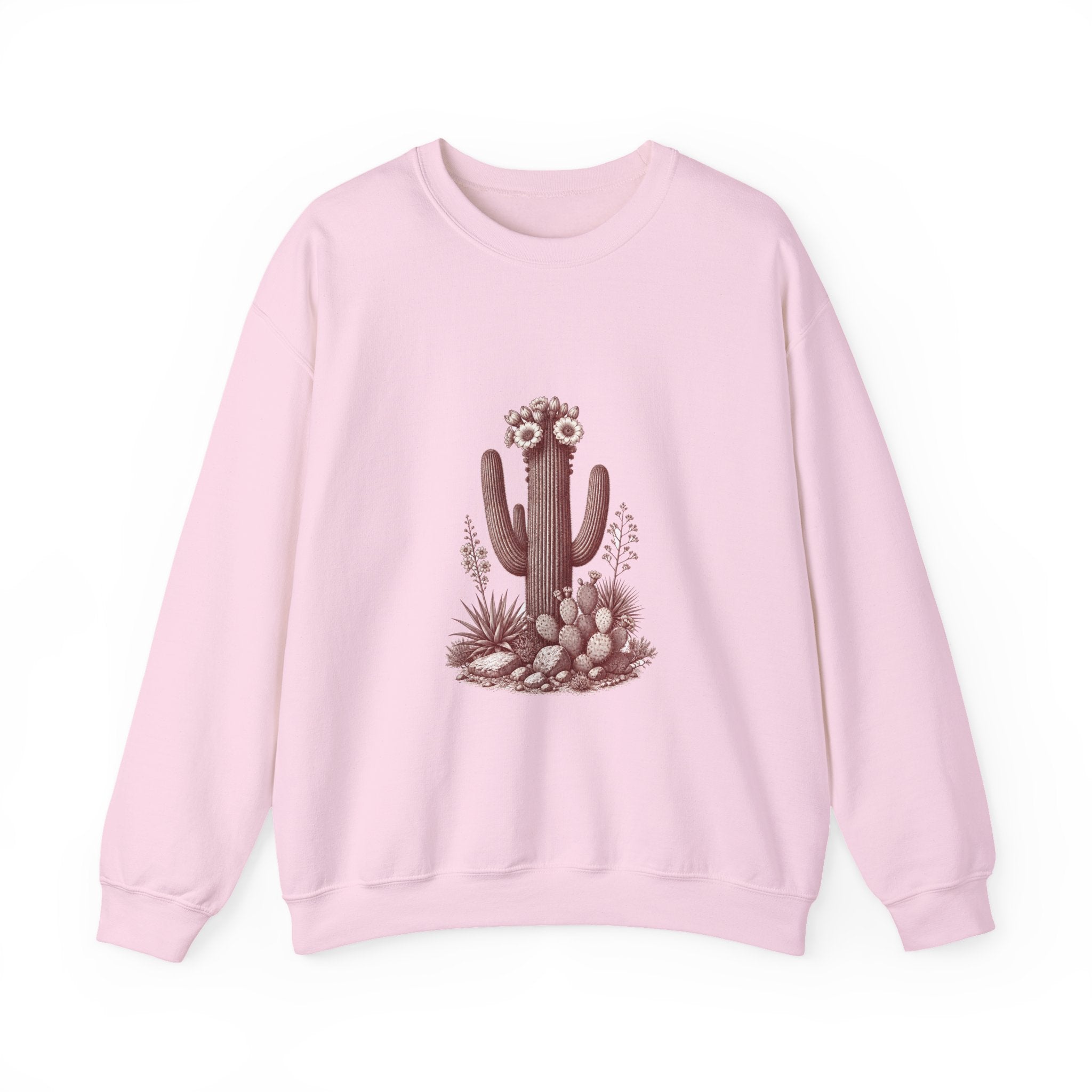 Matching Couple Sweatshirt - Desert & Rainforest Matching Couple Comfort Colors Crew Vintage Art His Hers Honeymoon Gift - Design A