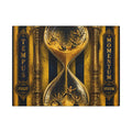 Hourglass Acrobats Wall Art Canvas 16×20 Baroque Home Office Decor Maximalist Print