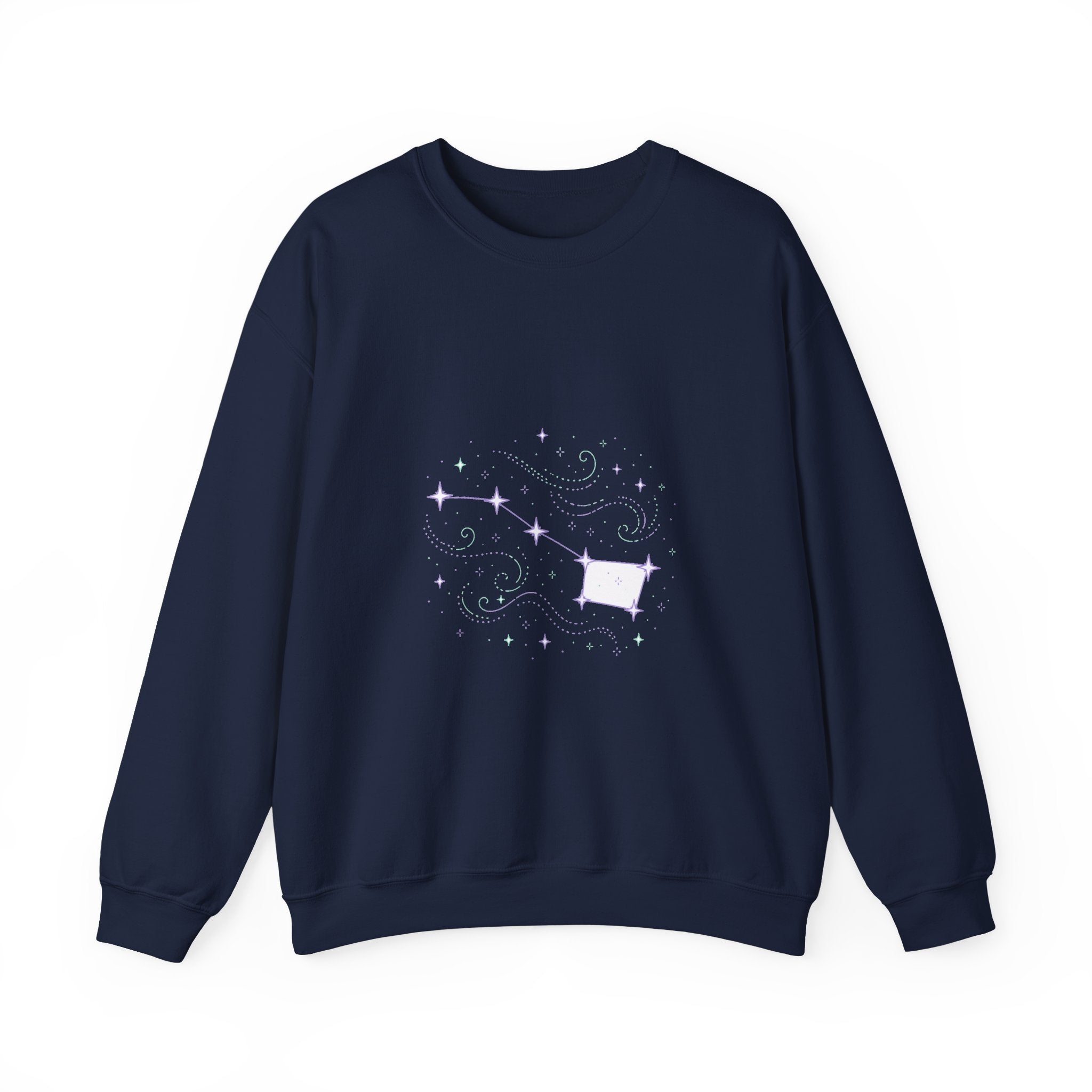 Matching Couple Sweatshirt - Big & Little Dipper Matching Couple Premium Fleece Sweatshirt Minimalist Art His Hers Christmas Gift - Design A